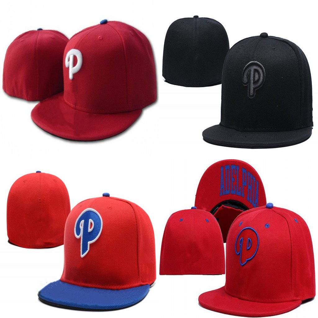 

2022 brand new fashion summer style Phillies P letter Baseball caps men women hiphop Casquette Fitted Hats