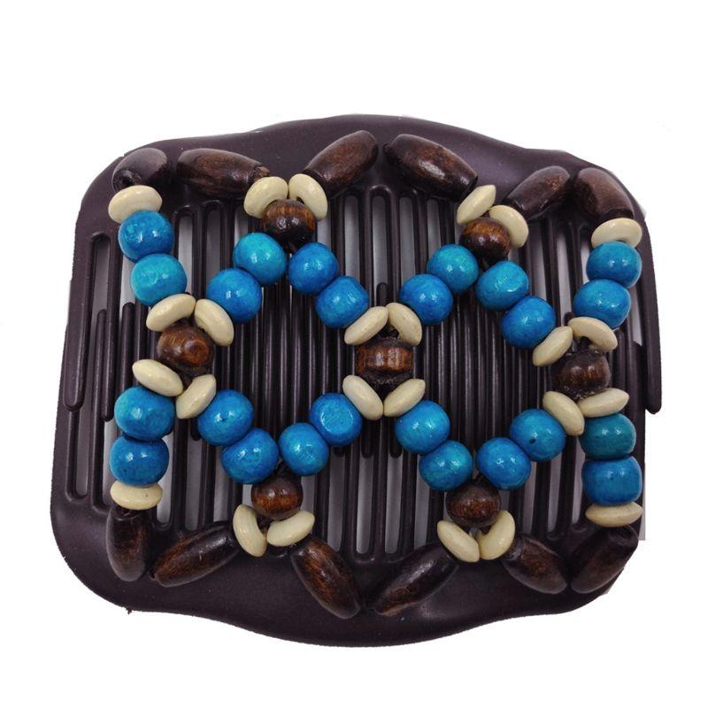 

Other Event & Party Supplies 6pcs/set Women Styling Hairpin Hair Clip Device Elastic Wooden Beads Double Combs Magic Headwear Decor Charming