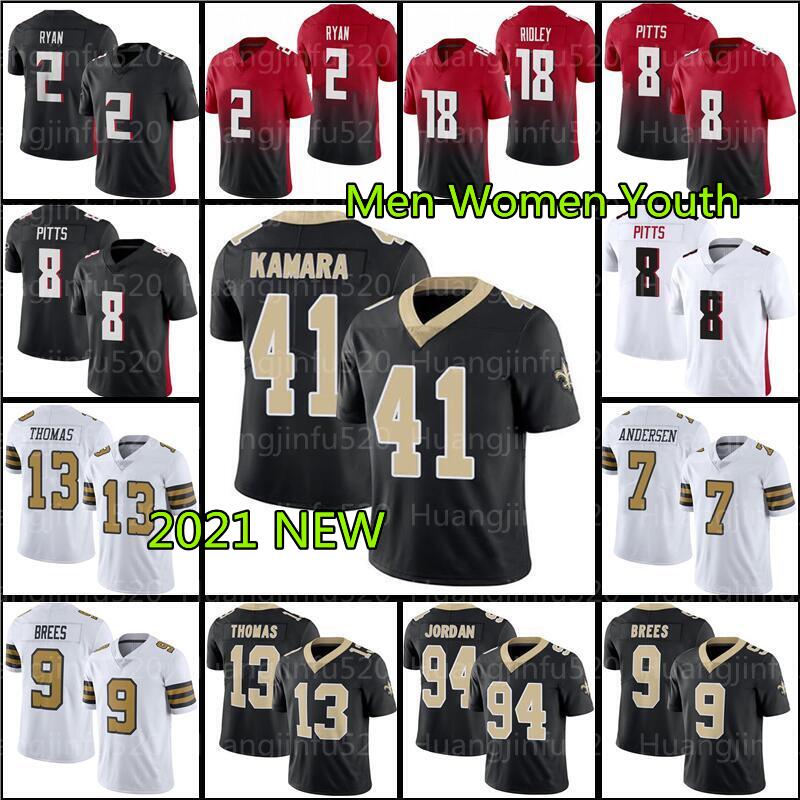 

41 Alvin Kamara 8 Kyle Pitts 9 Drew Brees 13 Michael Thomas Jersey Taysom Hill 23 Marshon Lattimore 21 Todd Gurley II 2 Matt Ryan 18 Ridley 7 Koo Football, As