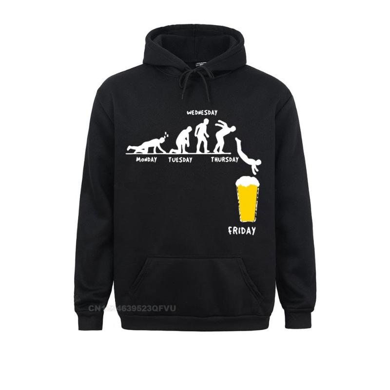 

Men' Hoodies & Sweatshirts Men Week Craft Beer Harajuku Women Alcohol Drunk Wine Drinking Tees Premium Cotton Tall Man Clothes Fitness O Ne, Black