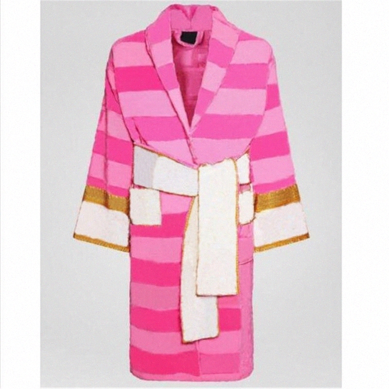 

CLASSIC Women Luxurys Designers Bathrobe New Italy Men Home Sleepwear Belted Unisex Robe Long Sleeve Nightgown Hotel Pajamas Home Wear vv3 c40I#, Yellow