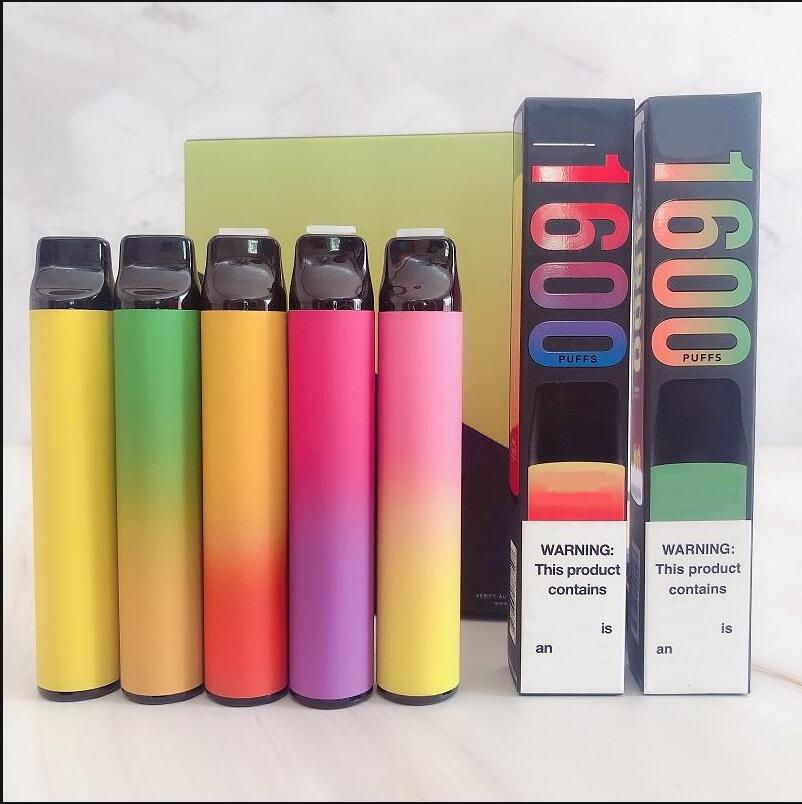 

Puff XXL 1600 puffs Disposable Vape Pen Device Starter Kits Empty Disposable Device Kits Puff Flow Puff Xtra Plus edibles packaging