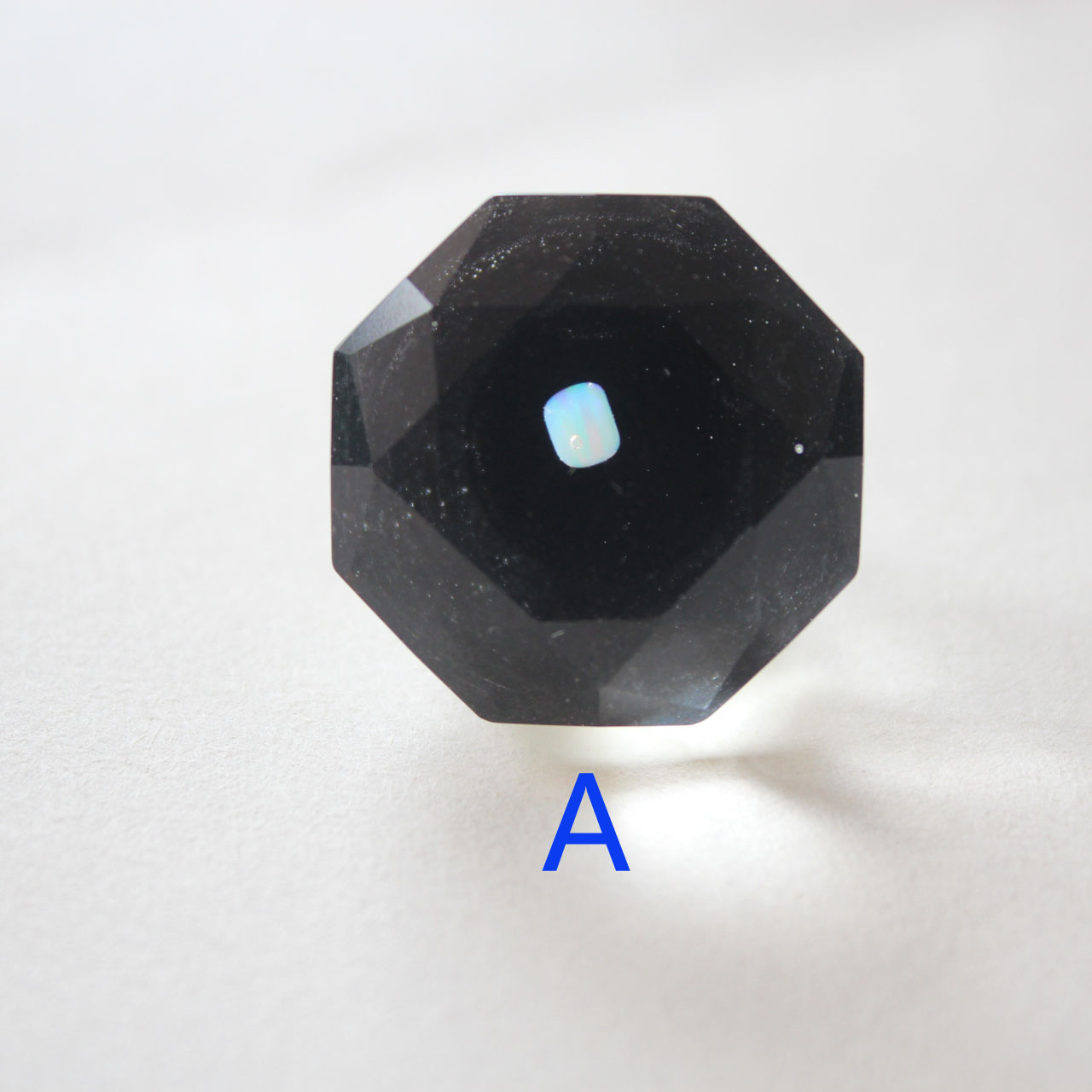 

1 Inch Smoke glass diamond cap for quartz banger and bong