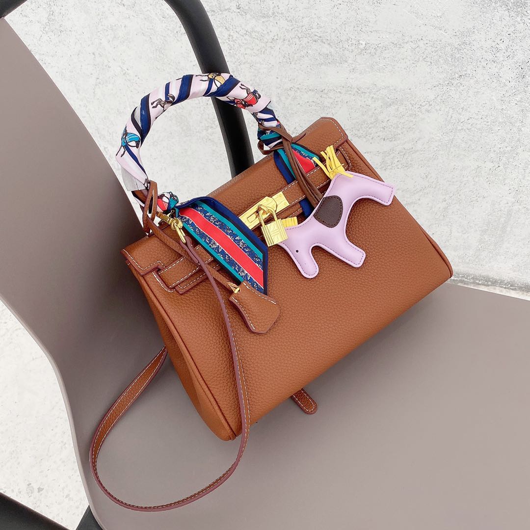 

H Luxurys Handbags Genuine Kellly Bags Clemence 0006-28 Bags Designer Bags Gold Hardware Lock Leather Closure Turn Agpot, Red;black