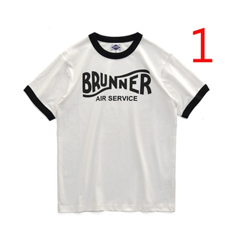 

2021 New T-shirt Summer Us Version of the Capital Letter Printing Tide Brand Men's Bottoming Short Sleeve Vcns