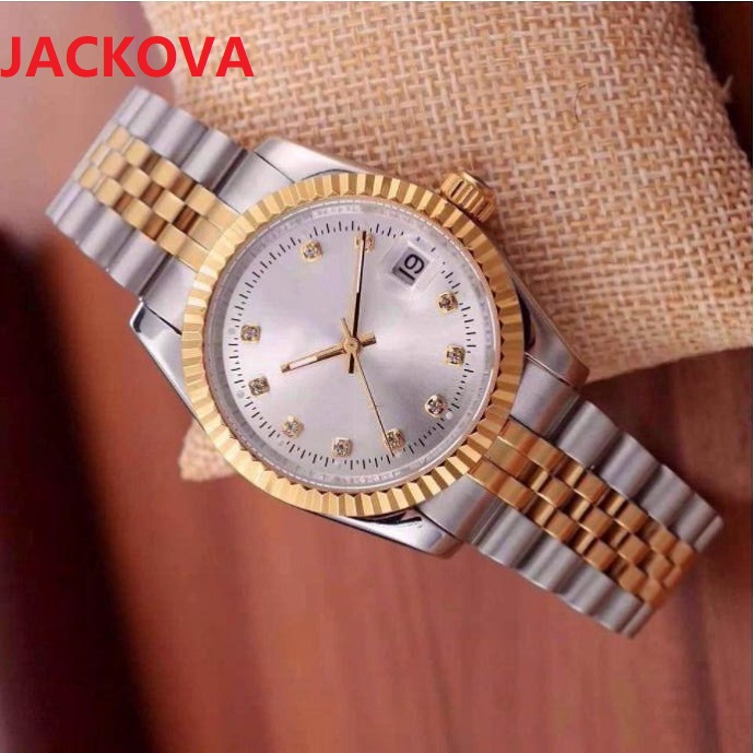 

Fashion classic designer men women watch Calendar Stainless Steel Folding Clasp Sapphire Glass Japan Quartz movement Chronograph watchs montre de luxe, As pic