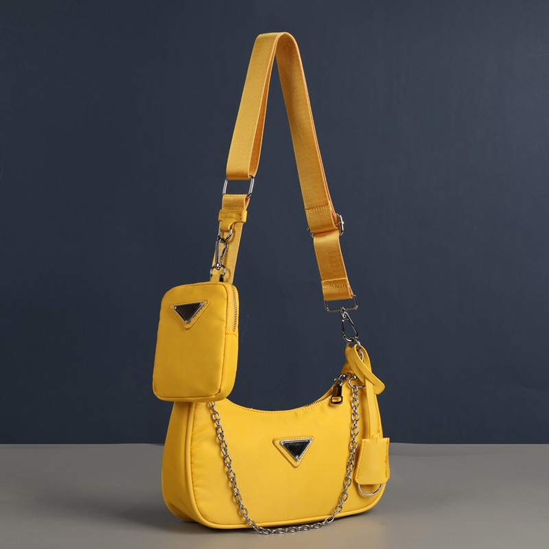 

Pink Sugao New Two-piece Mother And Son Package 2021 Women's Shoulder Bag Ladies Messenger Handphone Purse Wild, Yellow