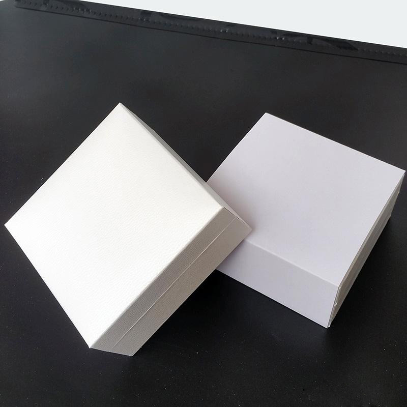 

Original White jewelry boxes with Brand Logo for Pandora Charms Bracelet and Necklace High quality retail Gift Box, Black;white