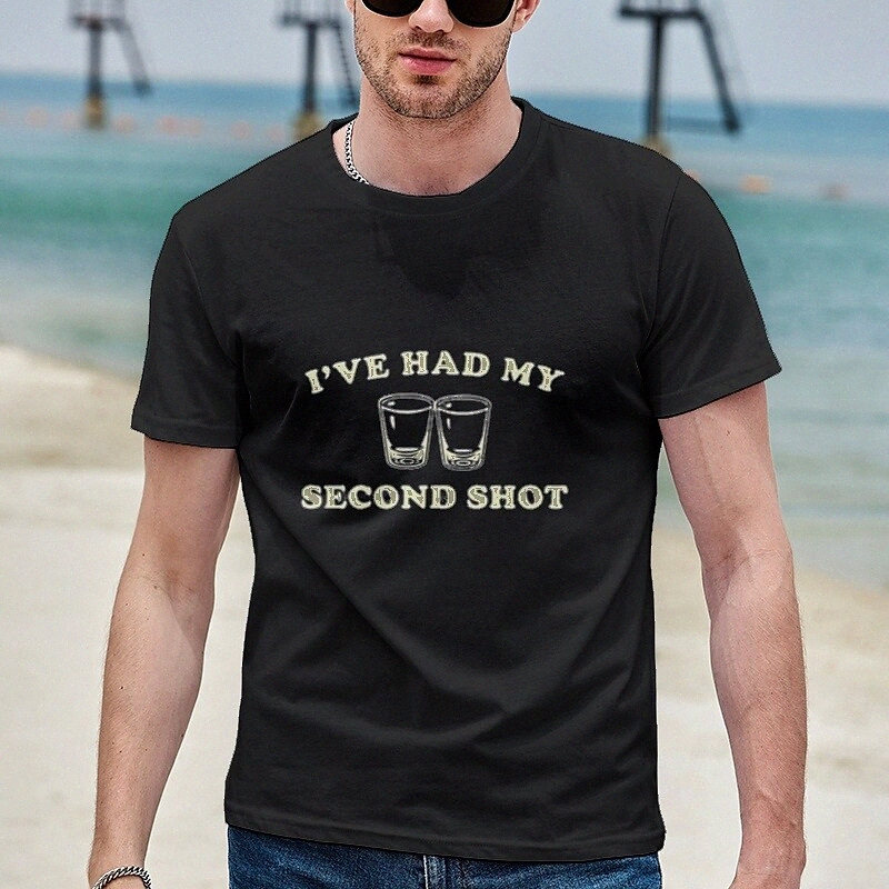 T-shirt Tee T-shirt chaud T-shirt Hot Stamping Graphic Prints Lettre Plus Taille Col Coucher Casual Imprimé quotidien Tops à manches courtes Coto
