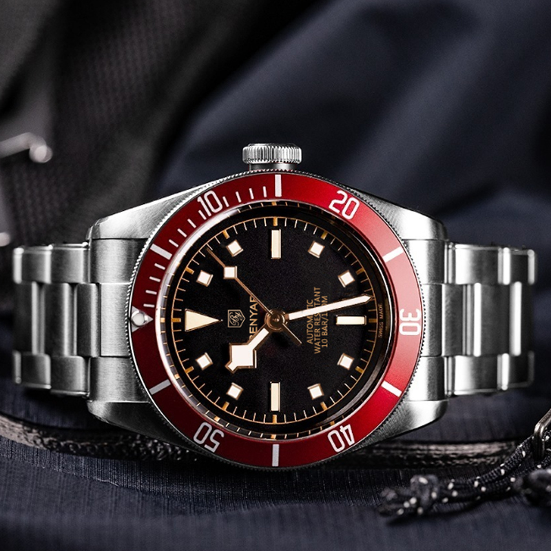 

BENYAR Mens Watches Top Brand Luxury Automatic Mechanical Men Waterproof Sport Watch for Mens Watches Reloj Hombre 2021 Paganig, 5179blue