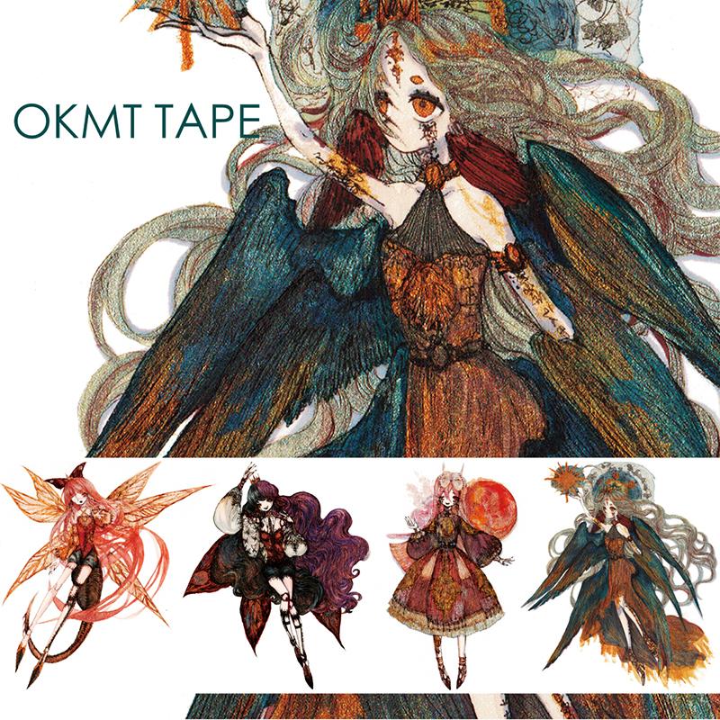 

Gift Wrap Magic Black Girl Special Oil Washi Tapes Journal Masking Tape Adhesive DIY Scrapbooking Stickers