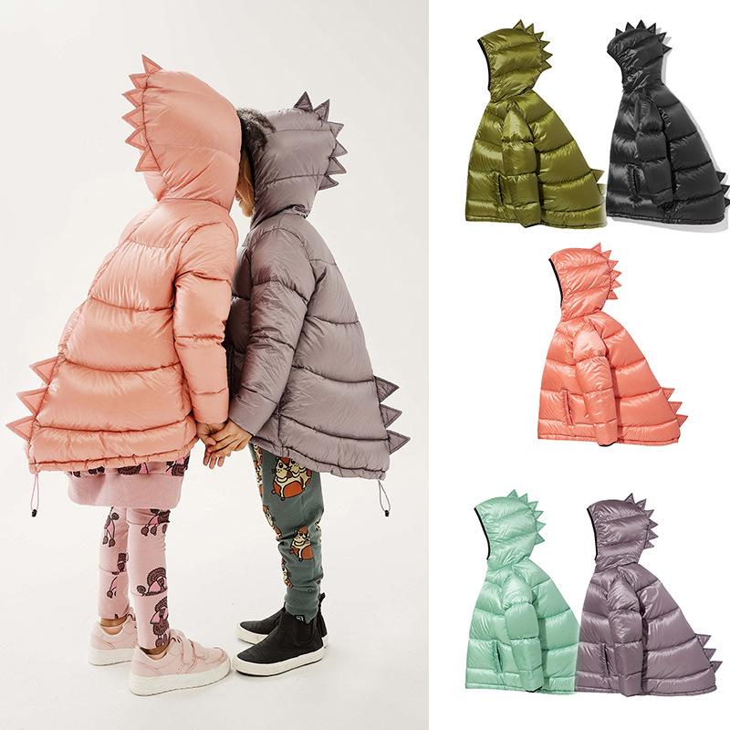 

Down Coat White Duck Children's Toddler Boy Winter Clothes Baby Girl Plus Thick Warm Jacket Outwear, Blue;gray