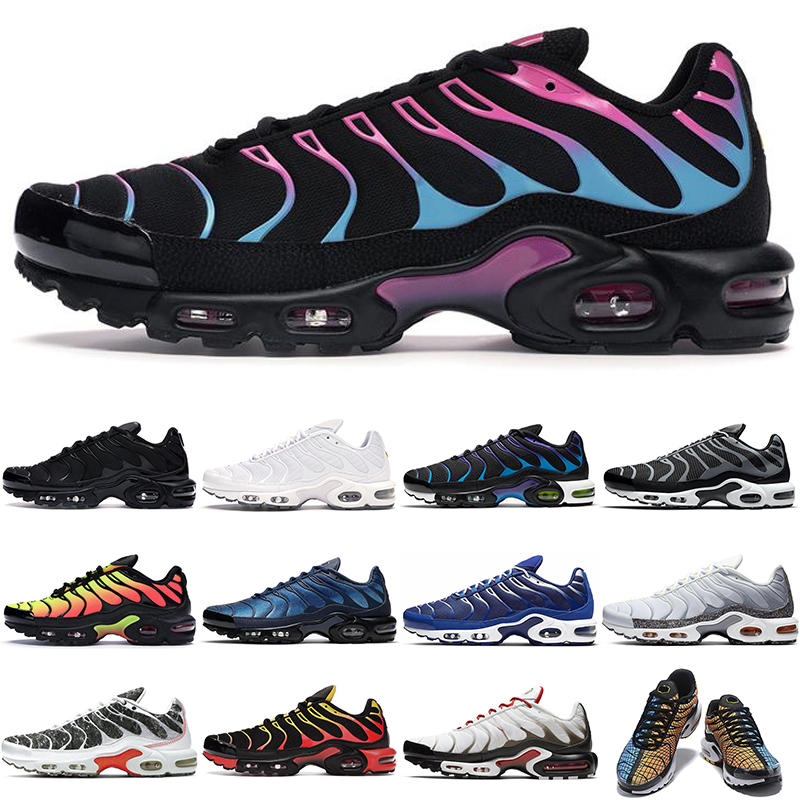 

Classic Designer Tns Plus Max Running Shoes Mens Bubblegum OREO TN 2022 Zapatos Volt Pack Gradient Black Trainers awesome Walking Sports Casual Sneakers Size 40-46, 40-46 crater