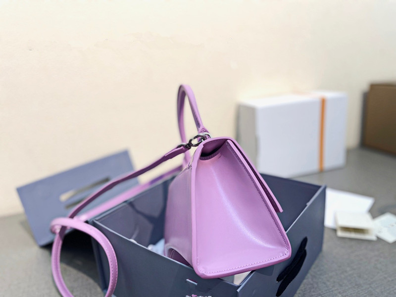 

Womens Bag 2021 Internet Celebrity Same Style Genuine Leather Hourglass Bag B- Shaped Buckle Handbag Womens Bag Shoulder Messenger NB519, Blue