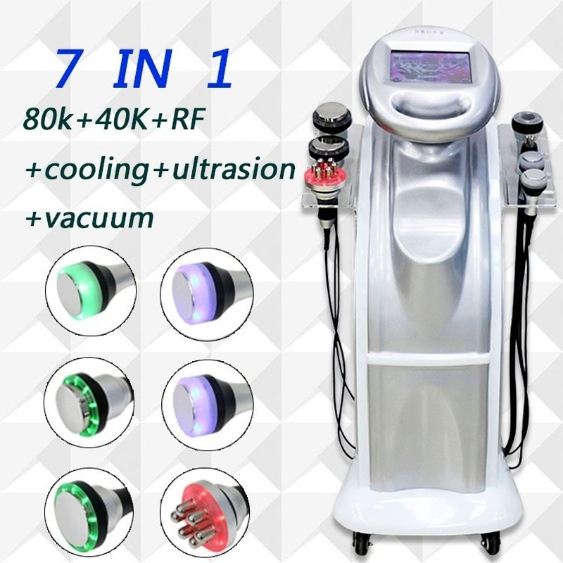 Laser Machine 80K Cavitation 40K Vacuum System Ultrasound Tripolar Sixpolar Body Cavitation Slimming-image-735743701