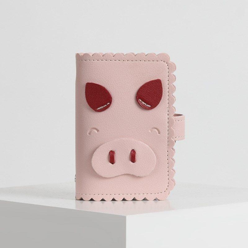 

Card Holders Wallet Bag Women's Certificate Purse Carteira Masculina, Pink cat