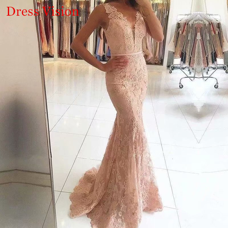 

2021 Robe Soiree Lace Mermaid Wedding Party Prom Vestido De Fiesta Fe Boda A2hs
