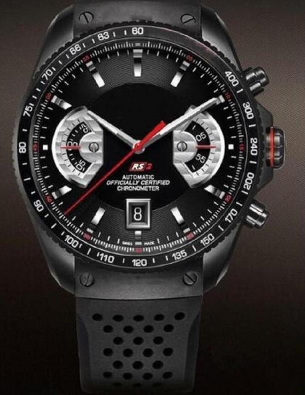 

Top heuer 2813 Men's Mechanical Stainless Steel Automatic Movement Watch Sports mens Self-wind Watches tag Wristwatch, Black
