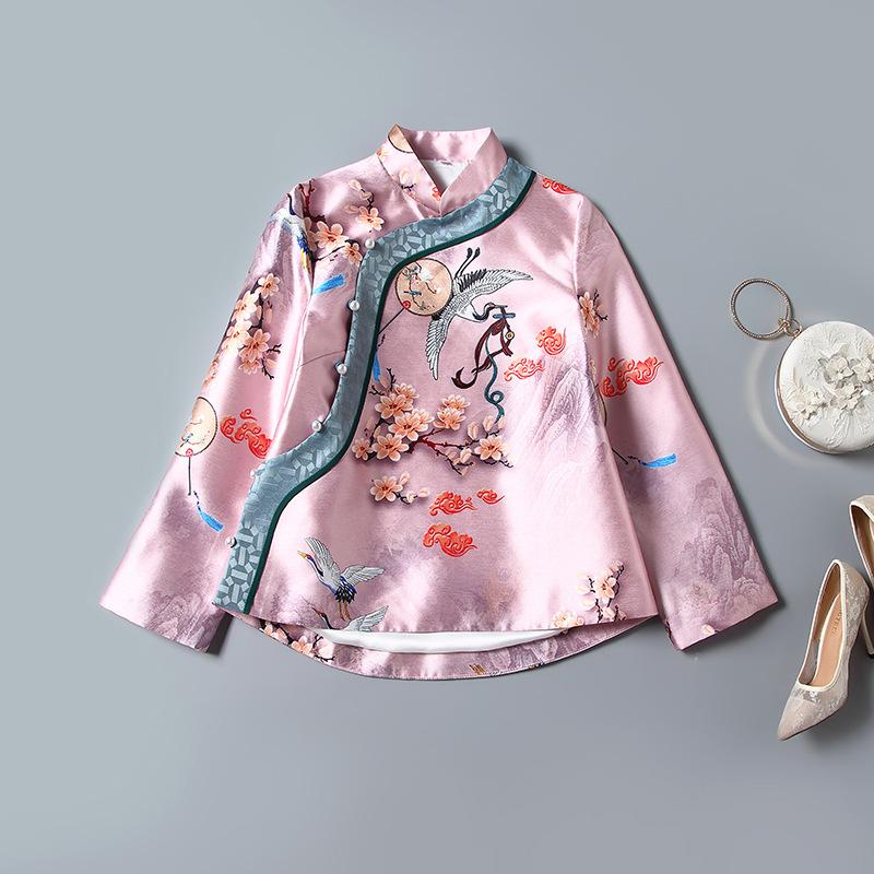 

Ethnic Clothing Vintage 2021 Year Chinese Traditional Spring Jackets