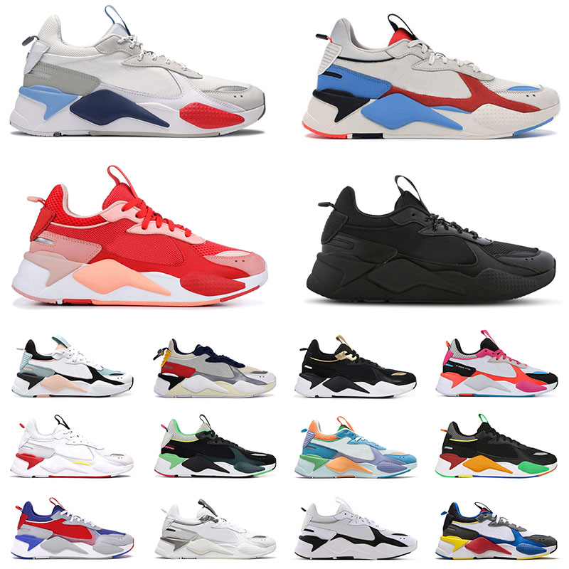 

Wholesale Fashion Running Shoes RS X Men Sports Sneaker White Triple Black TROPHY Bright Peach Tracks Sankuanz Mens Womens Trainers Outdoor Jogging Walking, Fuchsia 36-40