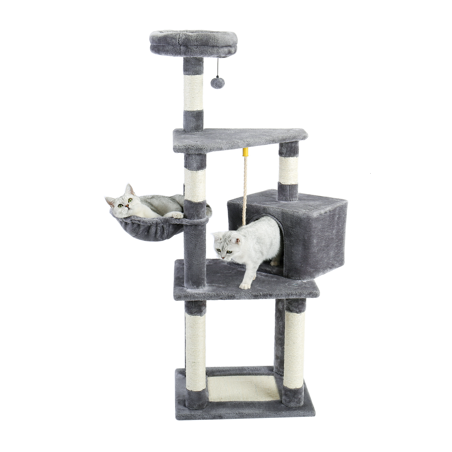 

2021 New Domestic Delivery Climbing Picture Scratching Post Tree Scratch Pole Furniture Gym Cat Toy Jumping Platform Rt4h