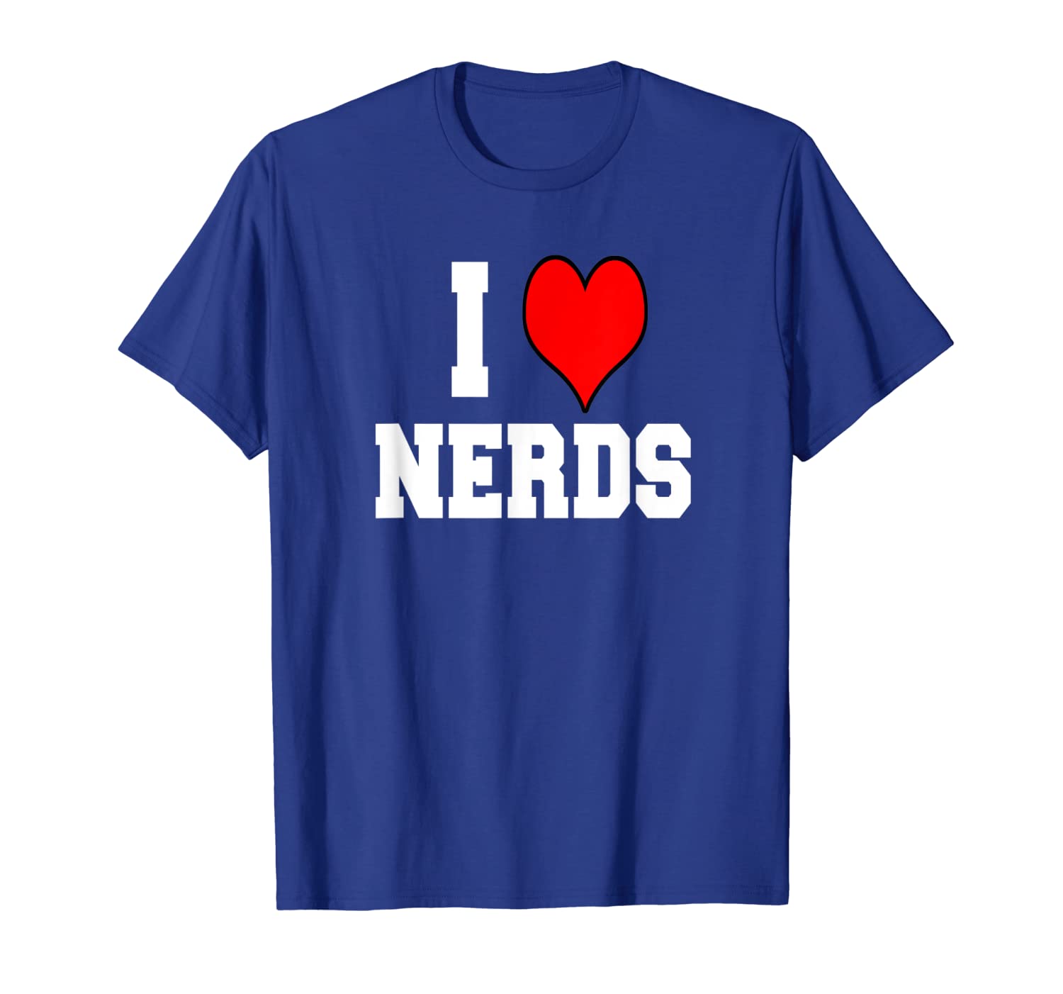 

I Heart Love Nerds Shirt For Nerd School Girl Costume, White;black
