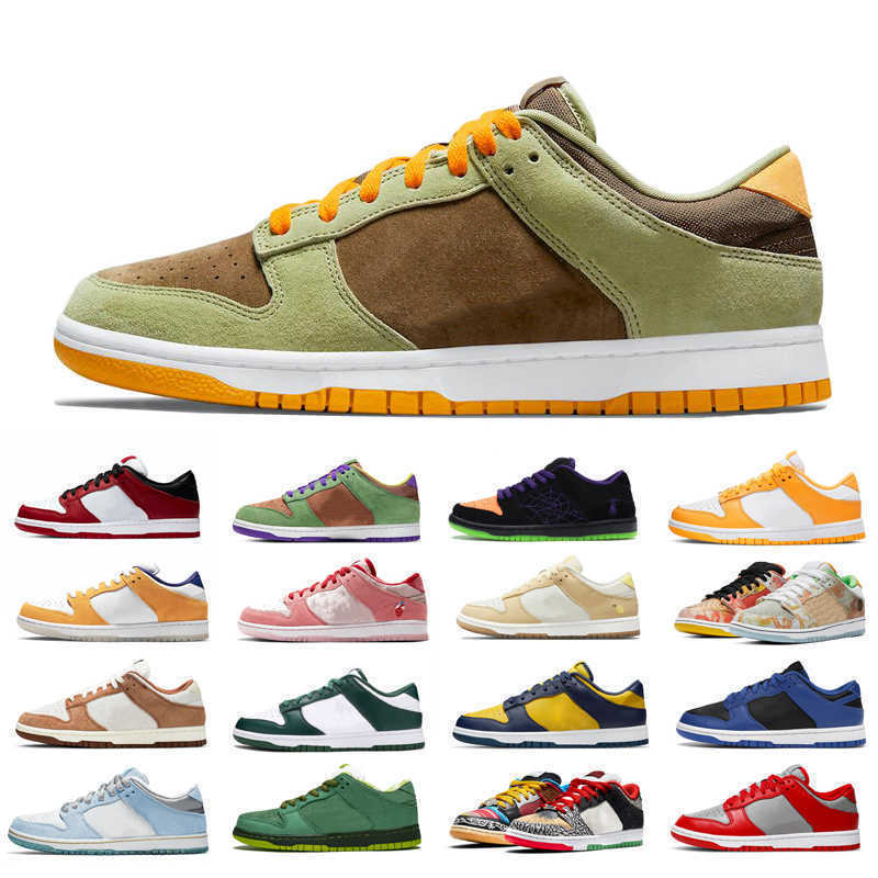 

men women Running Shoes Panda Pigeon Chicage White Black Coast Green Hyper Cobalt Syracuse University Blue Red mens fashion trainers sneakers, Color#8