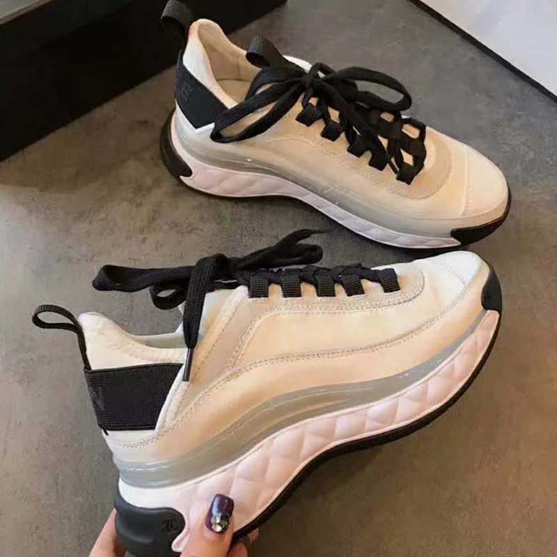 

Classics Quality Women Designer Shoes Espadrilles Sneakers printing Walk Sneaker Embroidery canvas High top Platform shoe Trainers bagandshoe 14, Shipping supplement