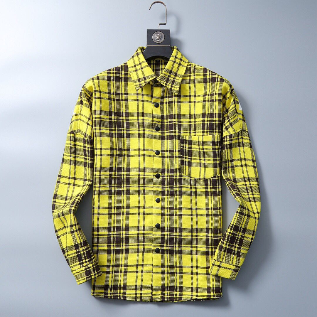 

Women's shirt 2021 New t Shirts Mens Twill Long Sleeve Thickened Shirt New Fashion Men's long Sleeve Shirt, White;black