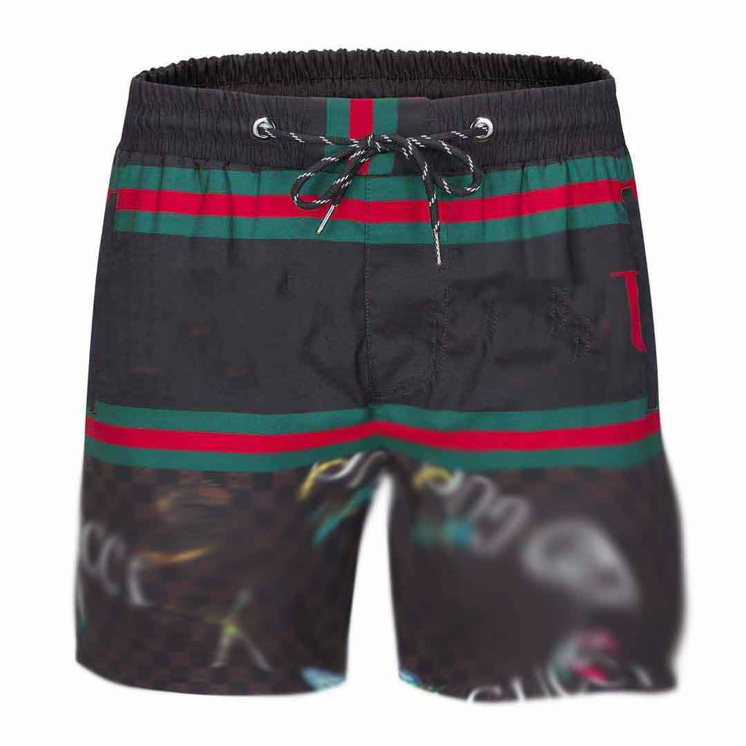 

Wholesale Summer Fashion Shorts New designer Board short Quick Drying SwimWear Printing Board Beach Pants Men Mens Swim Shorts, White;black