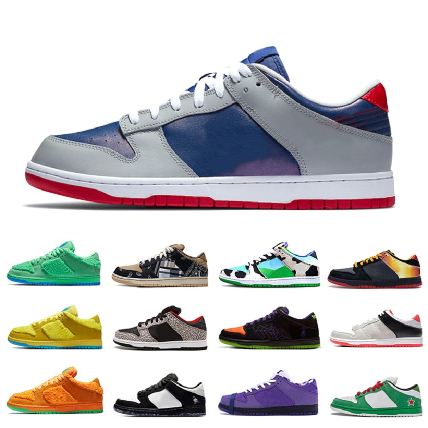 

Fashion Chicago Travis Scotts Mens Running Shoes Panda Pigeon Orange Bear men Women Sports Trainers Sneakers US5.5-11, Color#21