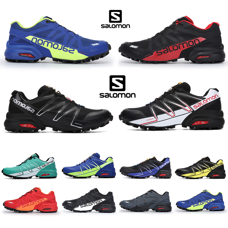 

Salomon Speed Cross pro2 CS mens running shoes jogging Mesh Triple black white blue red yellow green speedcross men women trainers outdoor sports sneakers 40-47, Color#5