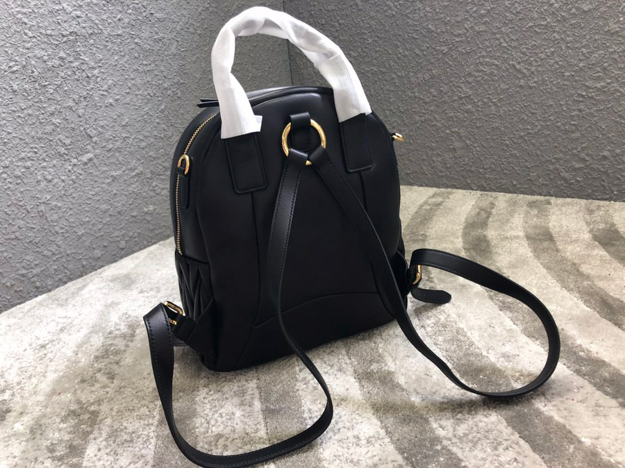 

5BZ022# Classic Lady's backpack designer 7A High-end customized quality Leisure Fashion style inside Satin 7a 55132