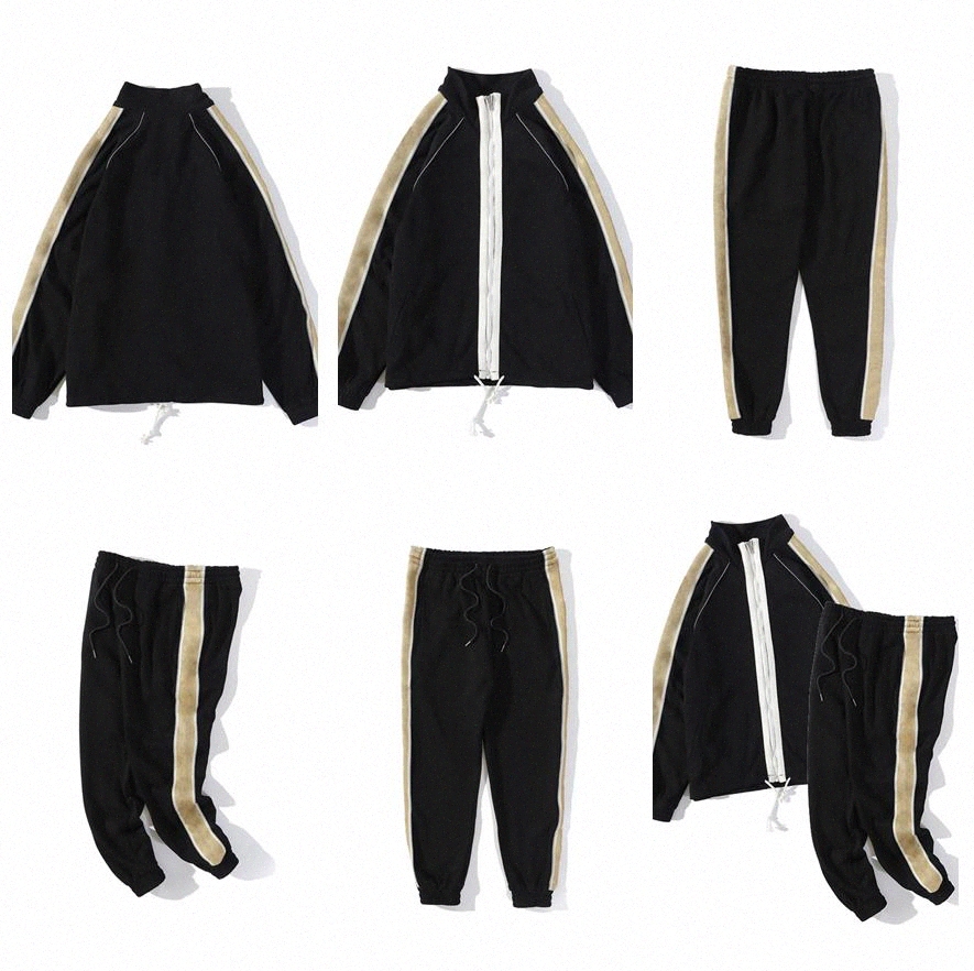 

Designer men nylon tracksuits sweatshirts suits sport gym sportsuit long sleeve mens hoodies zipper Set Fall Tracksuit Jogging Jackets+pants sportswear hood U2q9#, Customize