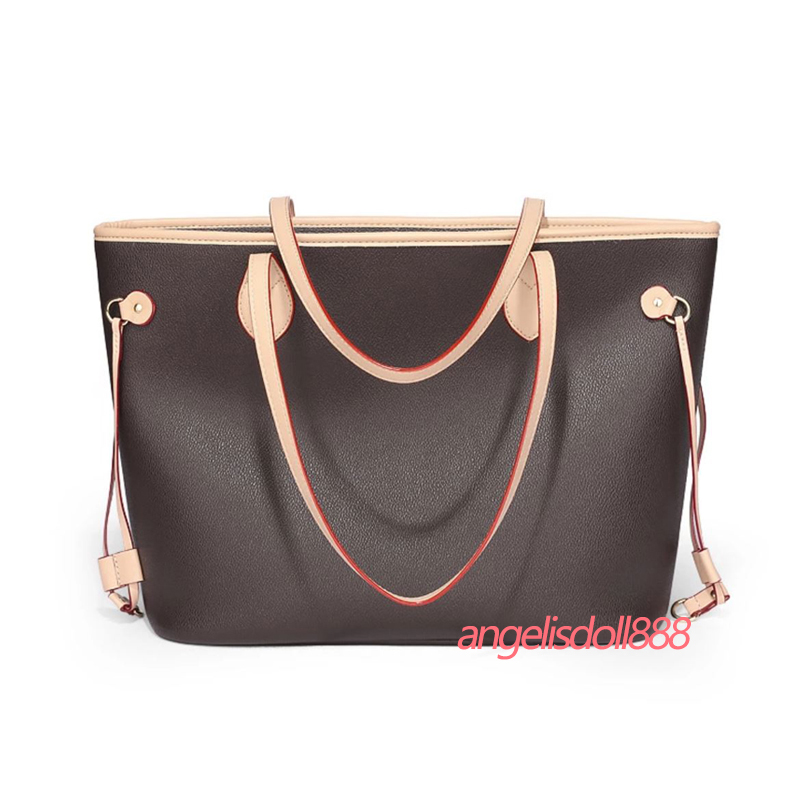 

Women bags handbags neverful mono canvas genuine leather shopping shoulder bag purses top 7A quality handbags Composite Bag Casual Tote Bags