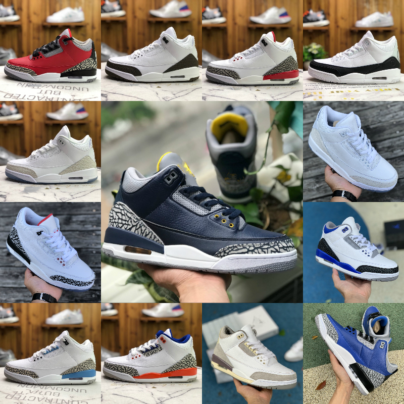 

Sell Beige Grey Jumpman 3 Men's Basketball Shoes Racing Blue White Red Blue Cement Black And White Big Lightning North Carolina Blue Flame Red Men's Sneakers Designer