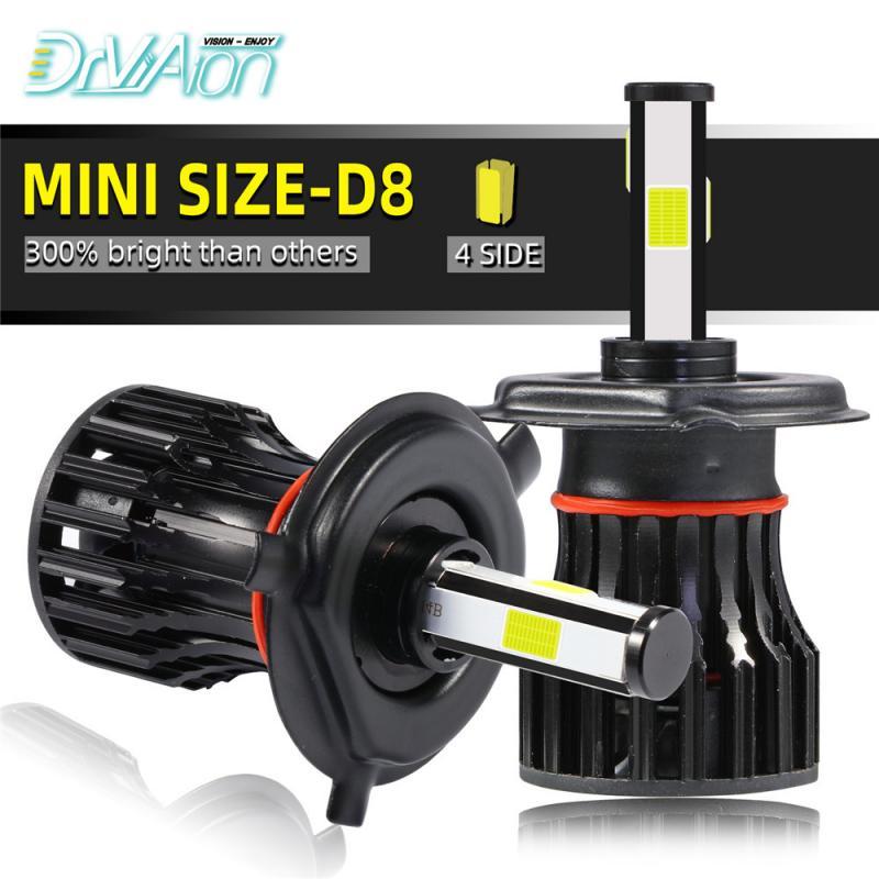 

Car Headlights 2pcs H4 H7 LED Headlight Bulbs H1 H3 H8 H11 9005 9006 80W 6000LM 6500K Auto Headlamp High/Low Beam/Fog Light Drop