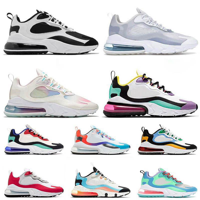 

Arrival 27C React Running Shoes Twist Mens Women White Pure Platinum Light Gradient Right Violet 270s Airmaxs Trainers Sneakers 36-45, 36-45 bubble pack