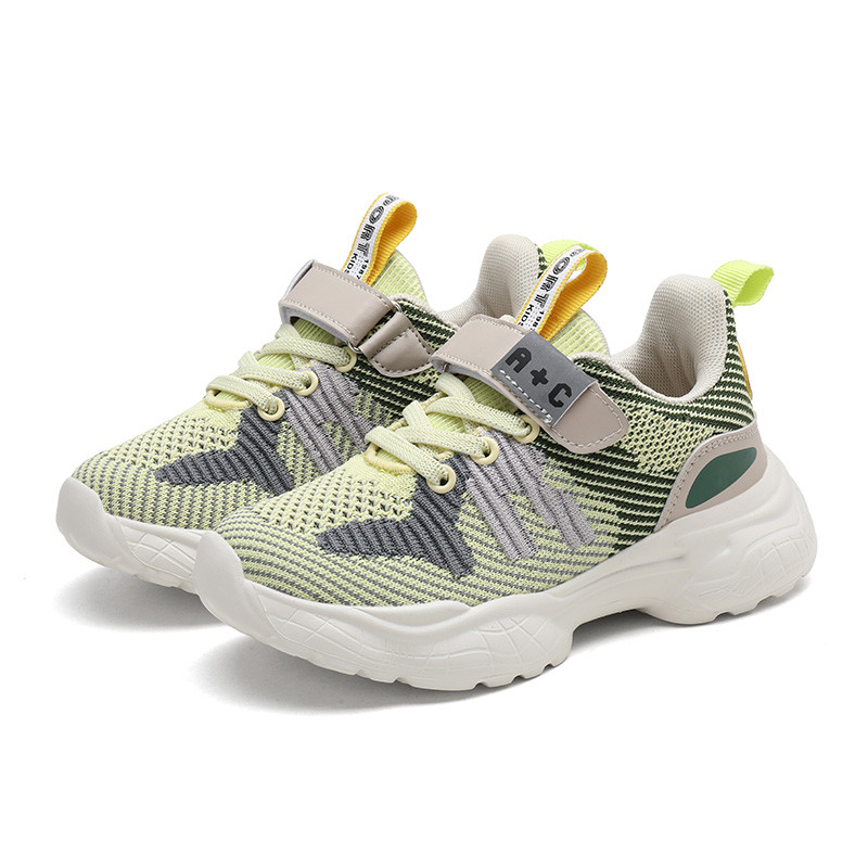 

2021 High Quality Girls Boys and Childrens Shoes Sports Casual Shoes Low-top Shoes Outdoor Running Sports, Black;red