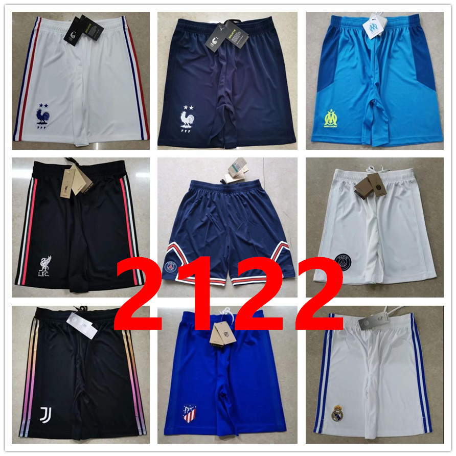 

2122 psg; Juventus; Liverpool; France; Paris Jordan; FC Barcelona; short shorts soccer Atletico; Madrid Real Marseille loose breathable 2021 2022 mens Football de foot 666, Mens soccer shorts