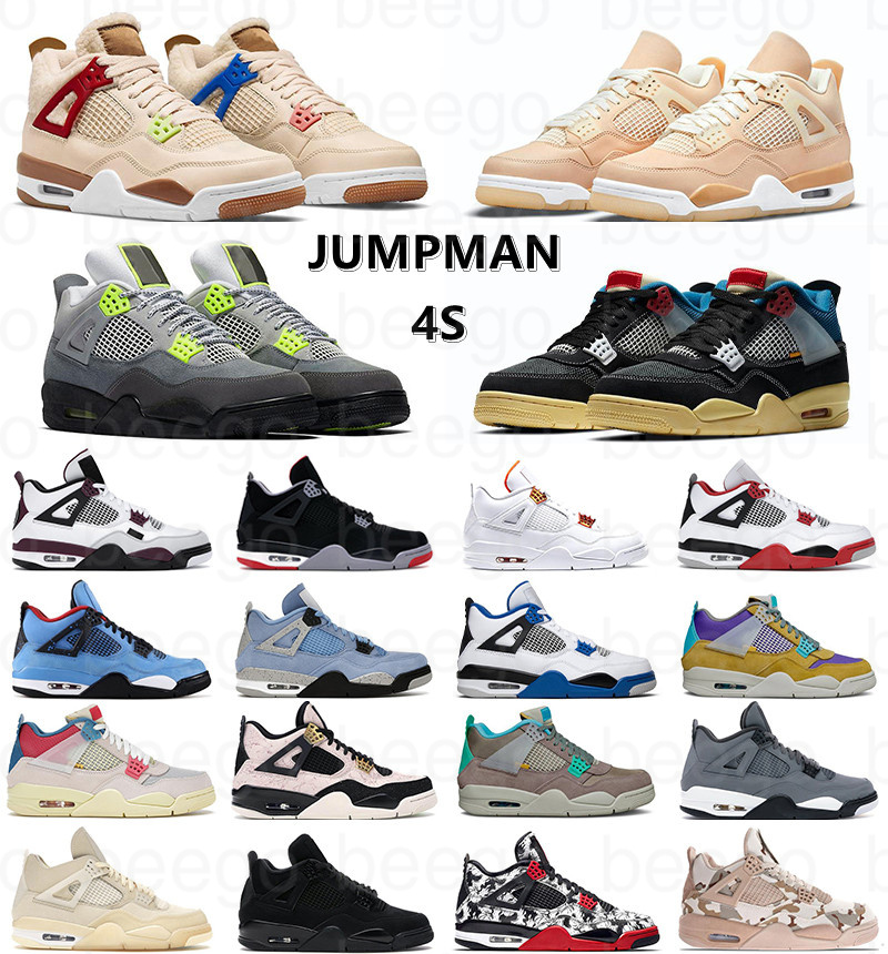 

with box 4s Black Cats Sail men women shoes 4 Cat Lightning Linen Retro Oreo Red Psg Matalic Purple Off White University blue UNC silt jordán jordan jordan4s travis camo, No.1
