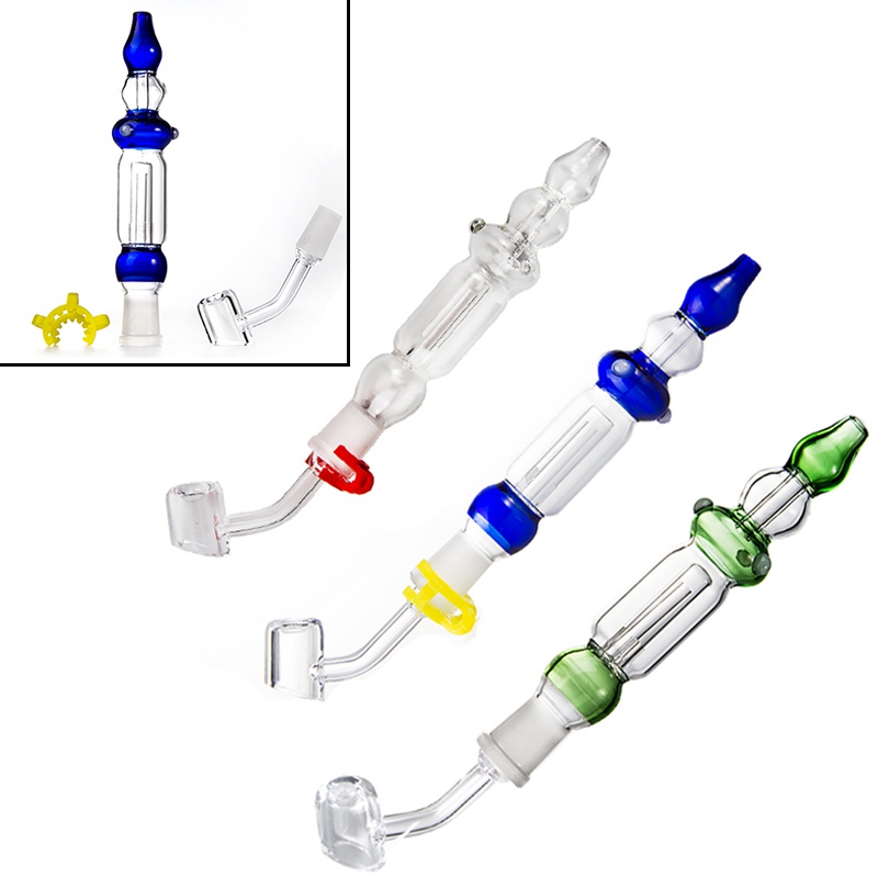 

Nector Collector Kits 10mm 14mm Joint Quartz With Bangers For Smoking NC Tips Keck Clip Dab Rig Kit Pipe Hookah Oil Rigs Pipes Mini Bong Wax Bongs Accessories NC20