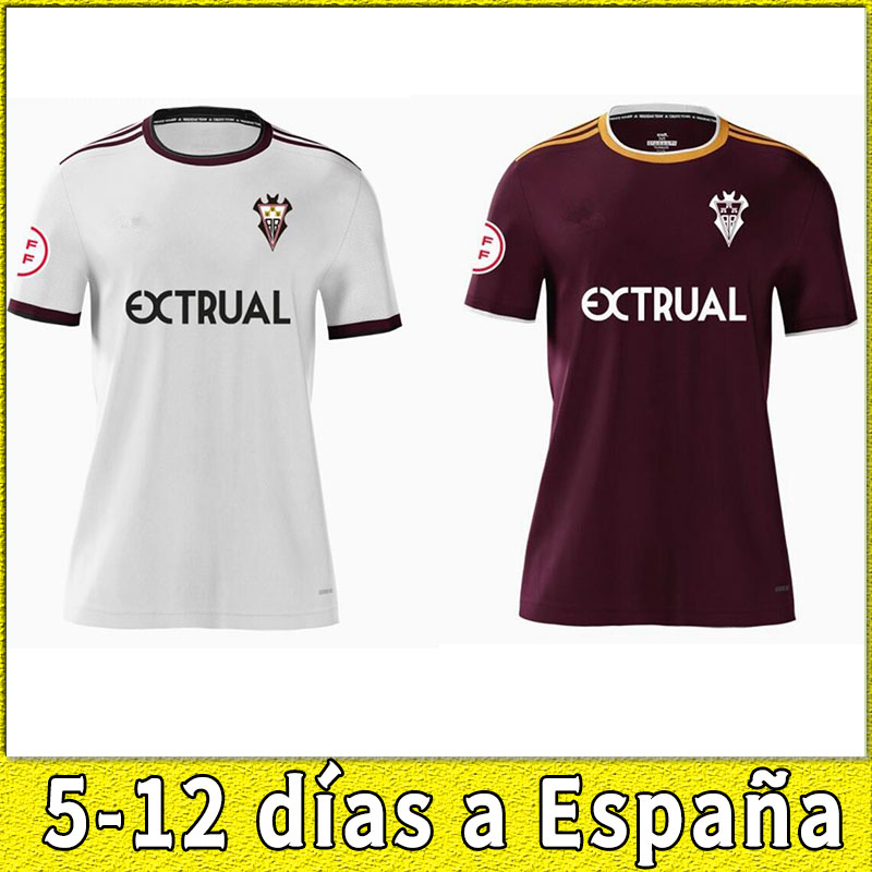 

21 22 Albacete Balompié Soccer Jerseys 2021 Albacete Balompie ZOZULYA GARCIA Camiseta de Fútbol football shirt uniform thailand kids kit socks, Home
