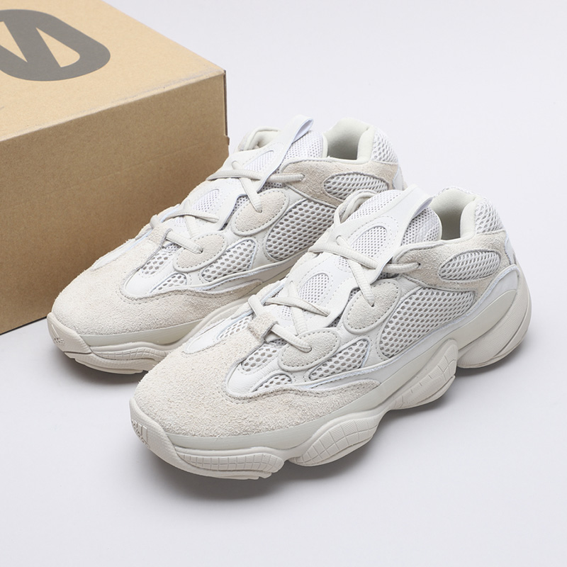 

New 500 Top Quality white gray running shoes Non-slip damping Classic designer design leisure Sports Shoe With OG box, #1