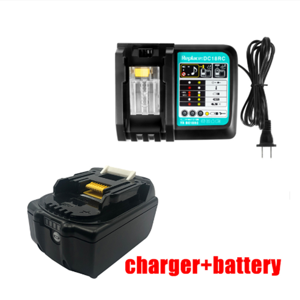 

Vakaumus 6.0Ah Lithium Ion Charger Alternative for 18V Battery BL1850 BL1830 BL1860 LXT400 Cordless Electric Drill Chain Saw Weeder