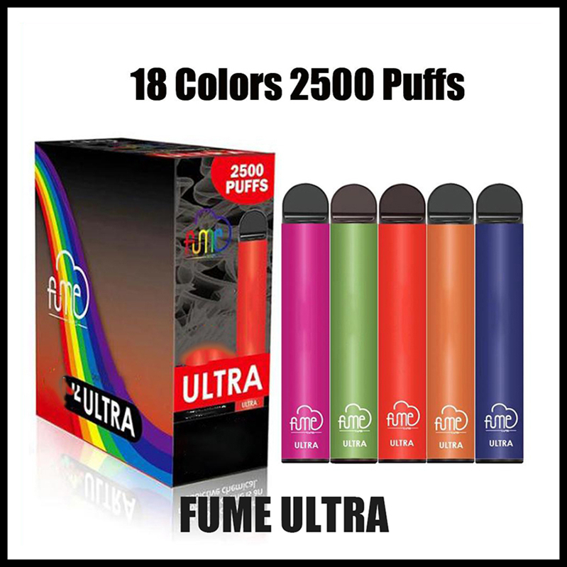 

Newest Fume Ultra 2500 Puffs Disposable Vape Pod Device 850mah Battery 9ml Cartridge Starter Kit pk Puff Bars Plus Xxl Max bang xxl Free FED
