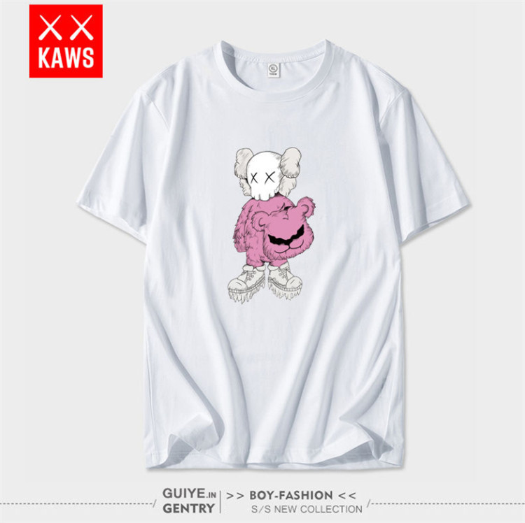 

High quality men' T-shirts printed loose hip hop casual high quality T-shirts men' and women' tops short sleeves, 19