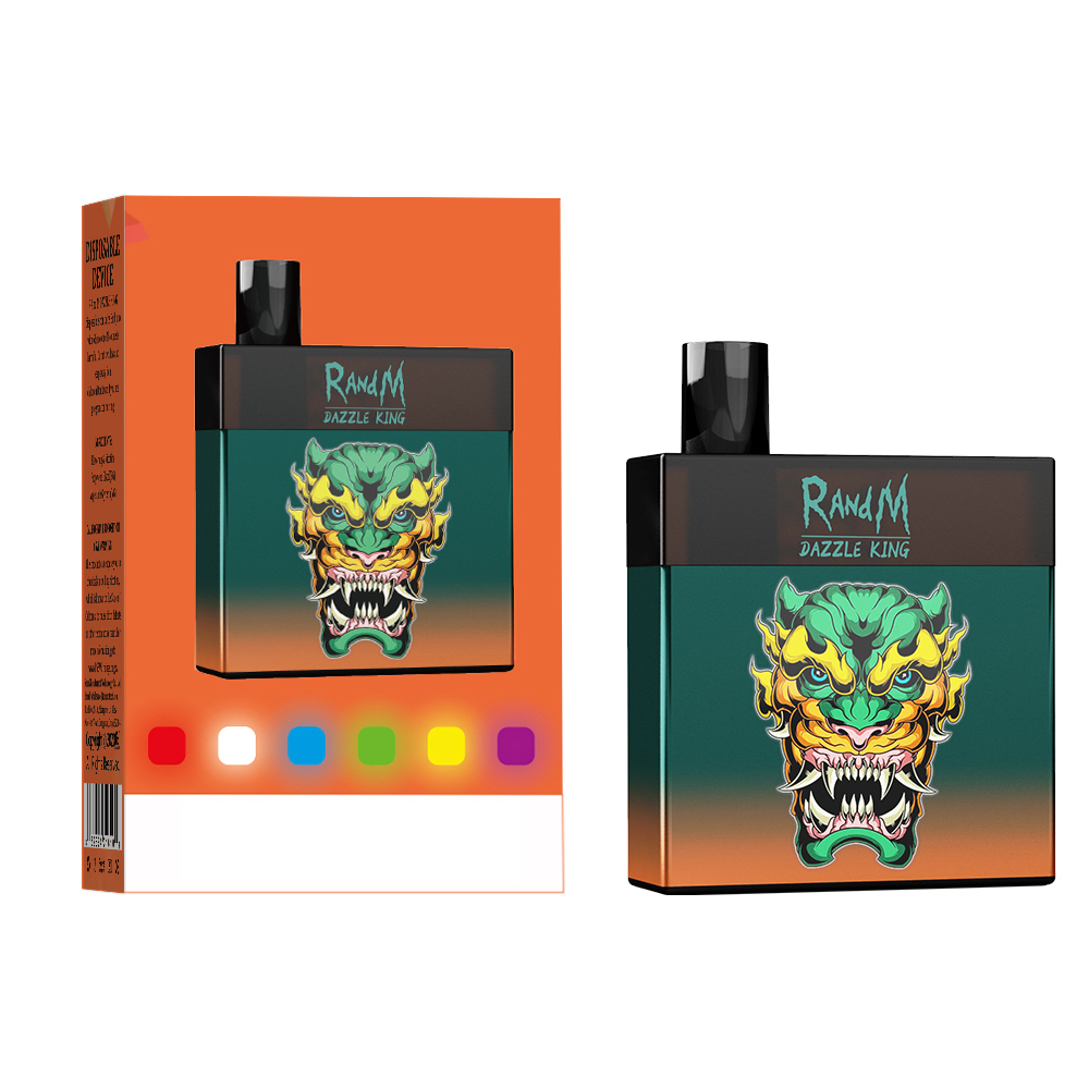

RandM Dazzle King 3000 puffs cigarette Factory Wholesalecigarette Disposable Type-C rechargeable vapes Multi-flavor cigarette
