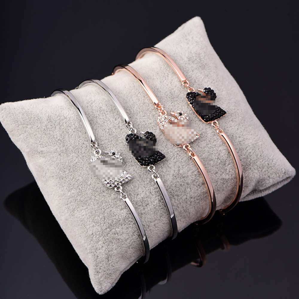 

Korean version live broadcast simple fashion Swan bracelet for women