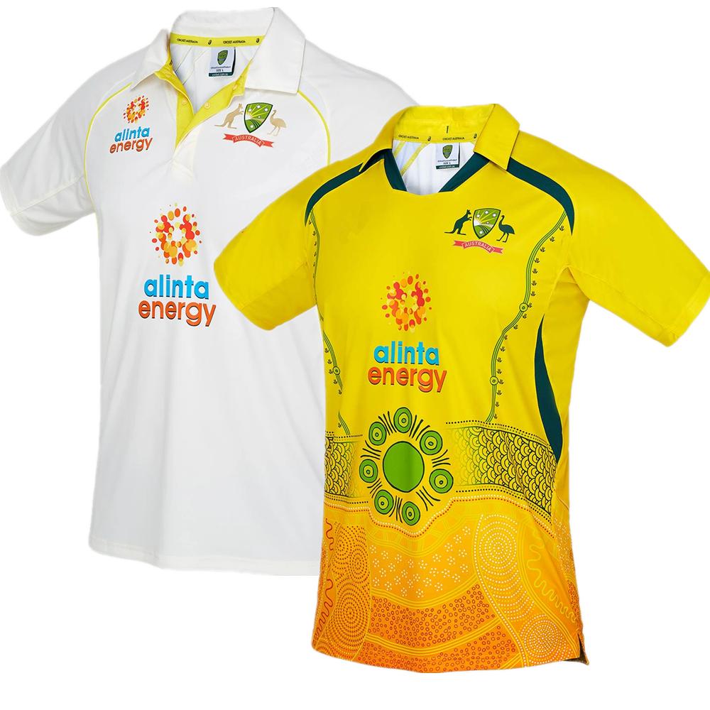 

2022 Australian Cricket Shirt home away rugby jersey Casual sportswear shirts -5xl, 2022 home